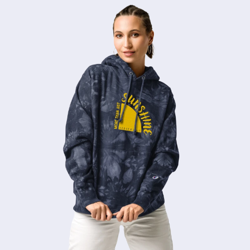 Unisex Sunshine Premium Tie-dye Hoodie