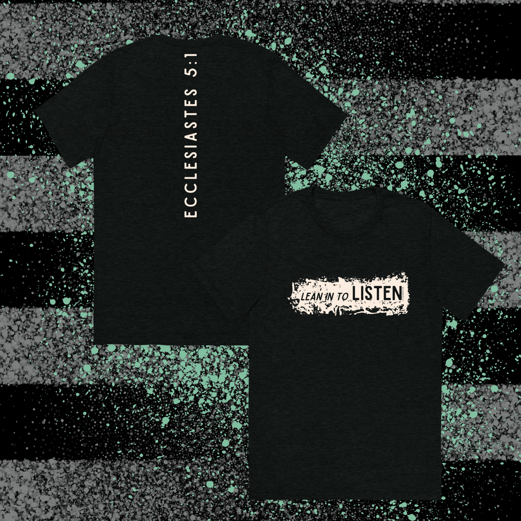 Unisex Lean In Come and Go Tee Dark Blends