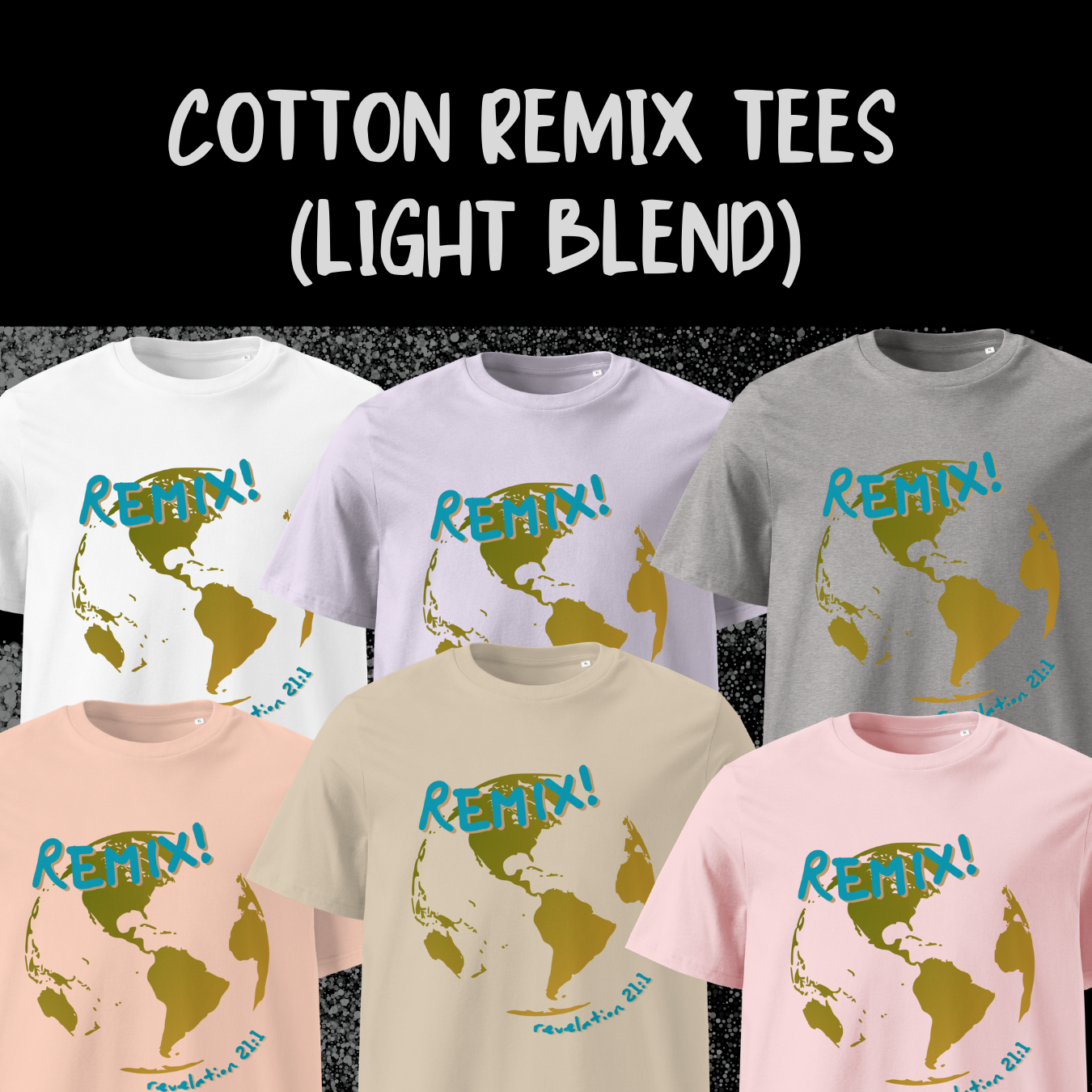 Unisex Organic Cotton Remix Tee