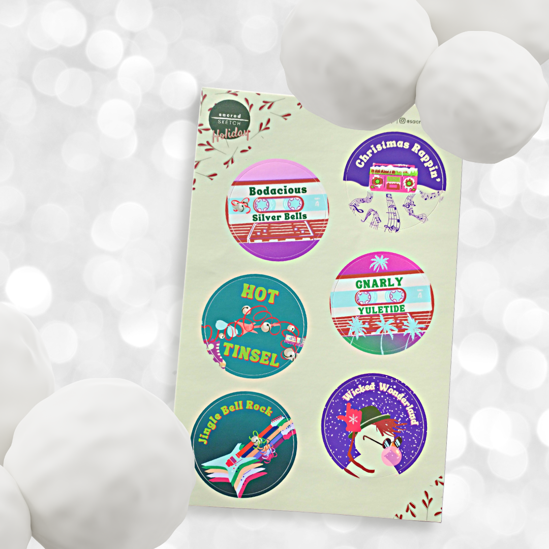 Decorative Holiday Stickers