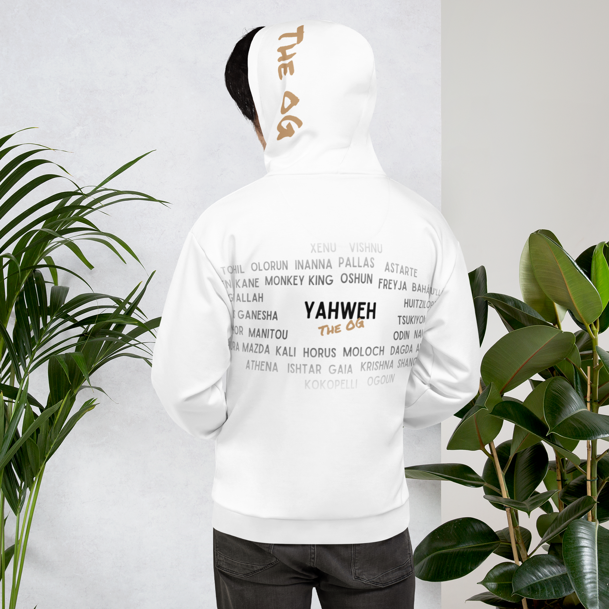 Unisex Yahweh OG Hoodie White