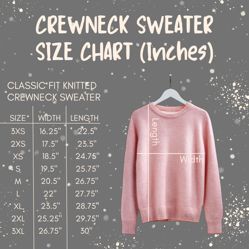Fa La La Knitted Crew Neck Sweater