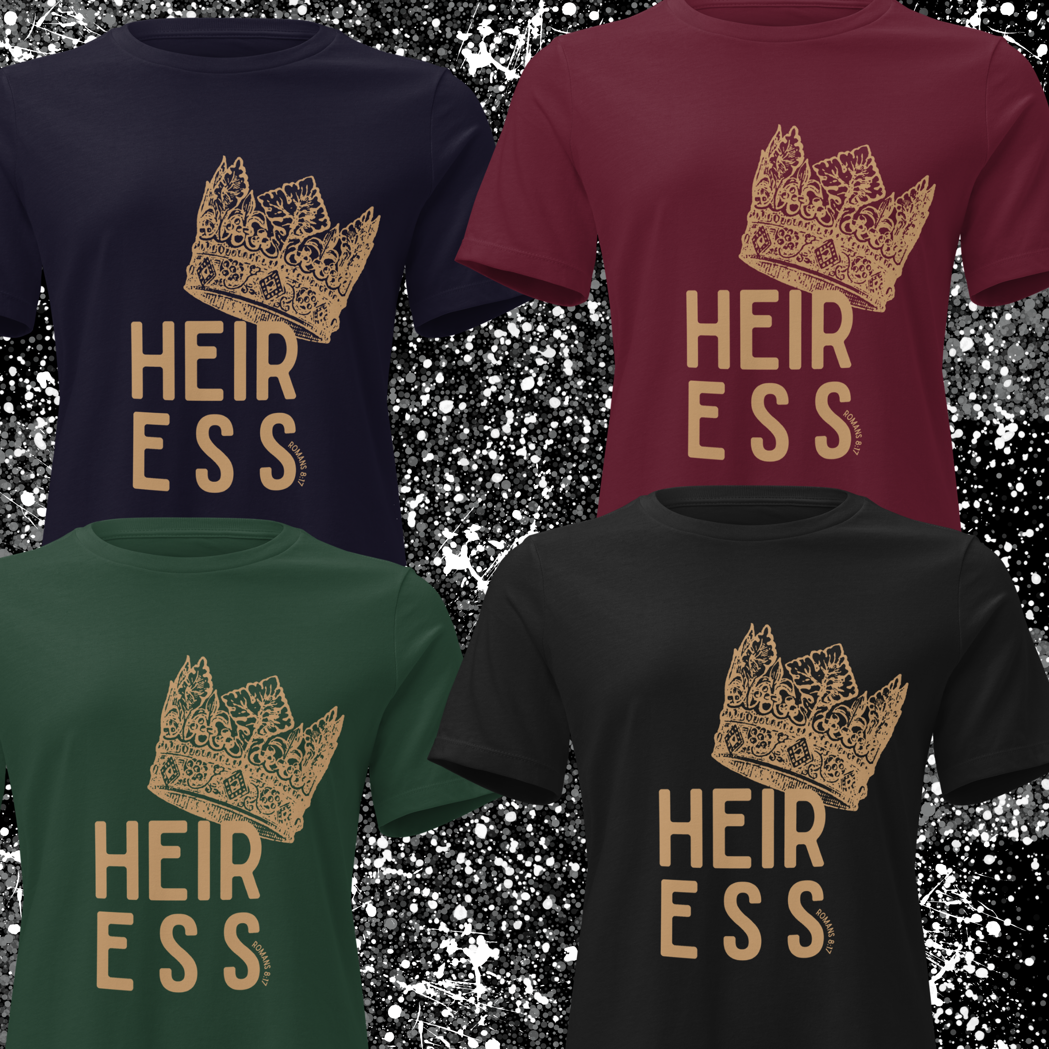 Women's Heiress Tee Dark Blends