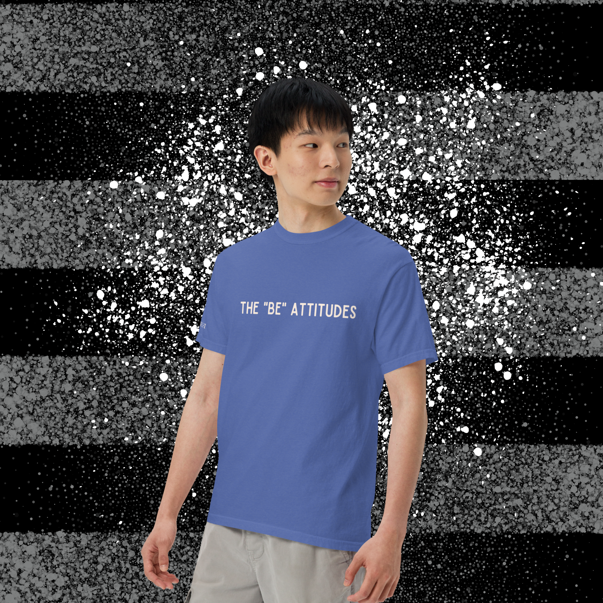 Unisex Be-Attitudes Premium Come and Go Tee Dark Blends