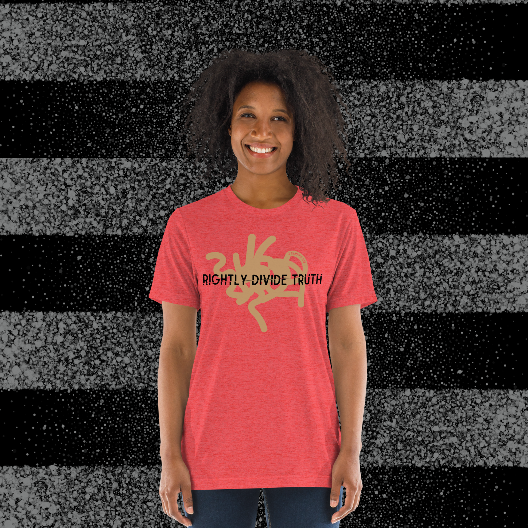 Unisex Rightly Divide Tee Light Blends