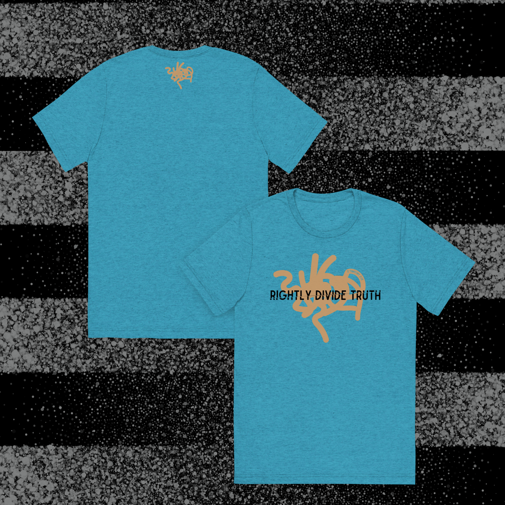 Unisex Rightly Divide Tee Light Blends