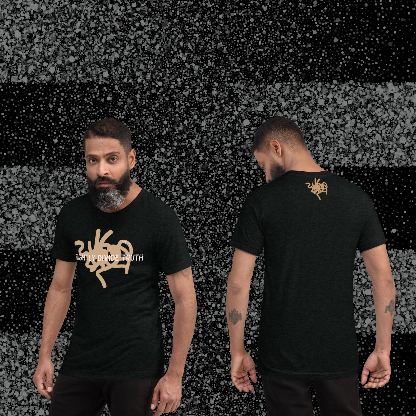 Unisex Rightly Divide Tee Dark Blends