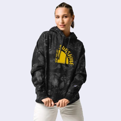 Unisex Sunshine Premium Tie-dye Hoodie