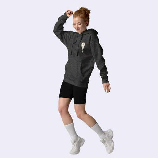 Unisex Truth Serum Hoodie Front and Back Dark Blends