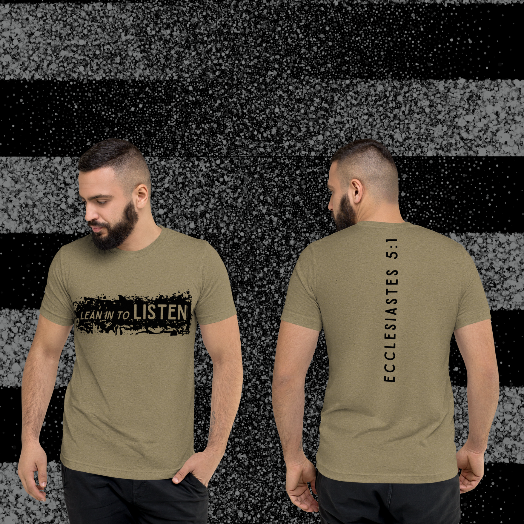 Unisex Lean In Come and Go Tees Light Blends