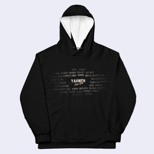 Unisex Yahweh OG Hoodie Black