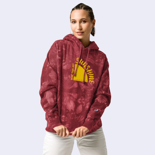 Unisex Sunshine Premium Tie-dye Hoodie