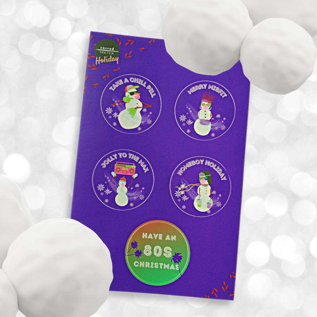 Decorative Holiday Stickers