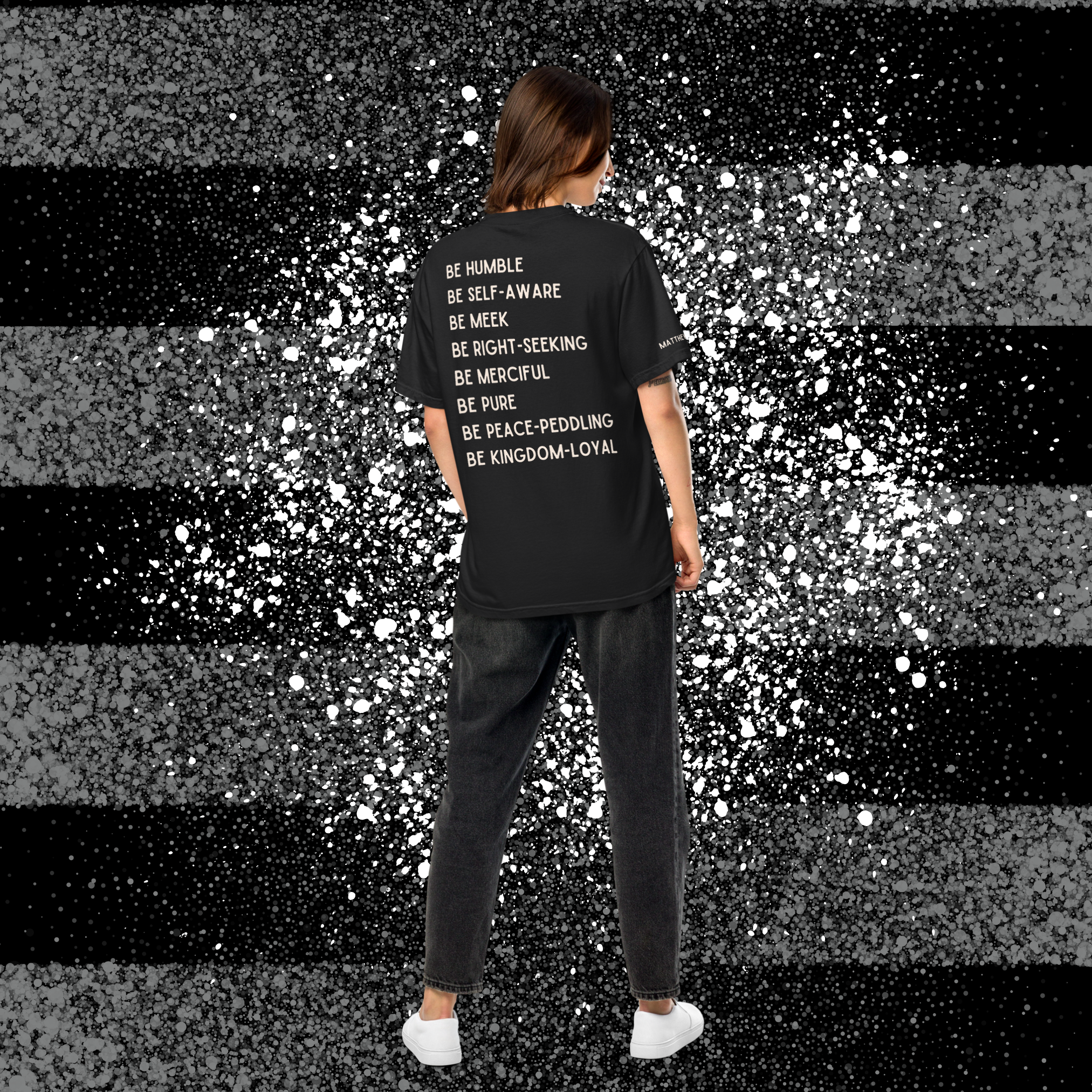 Unisex Be-Attitudes Premium Come and Go Tee Dark Blends