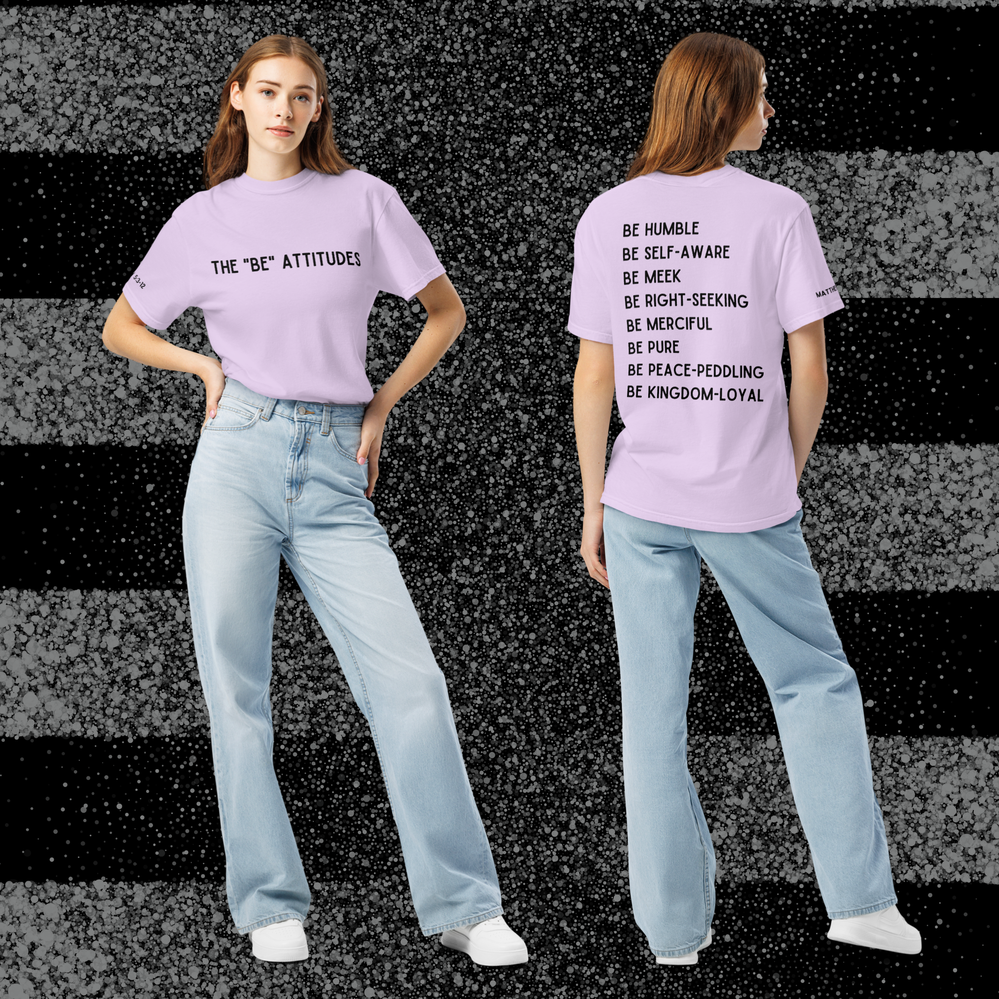 Unisex Be-Attitudes Premium Come and Go Tee Light Blends