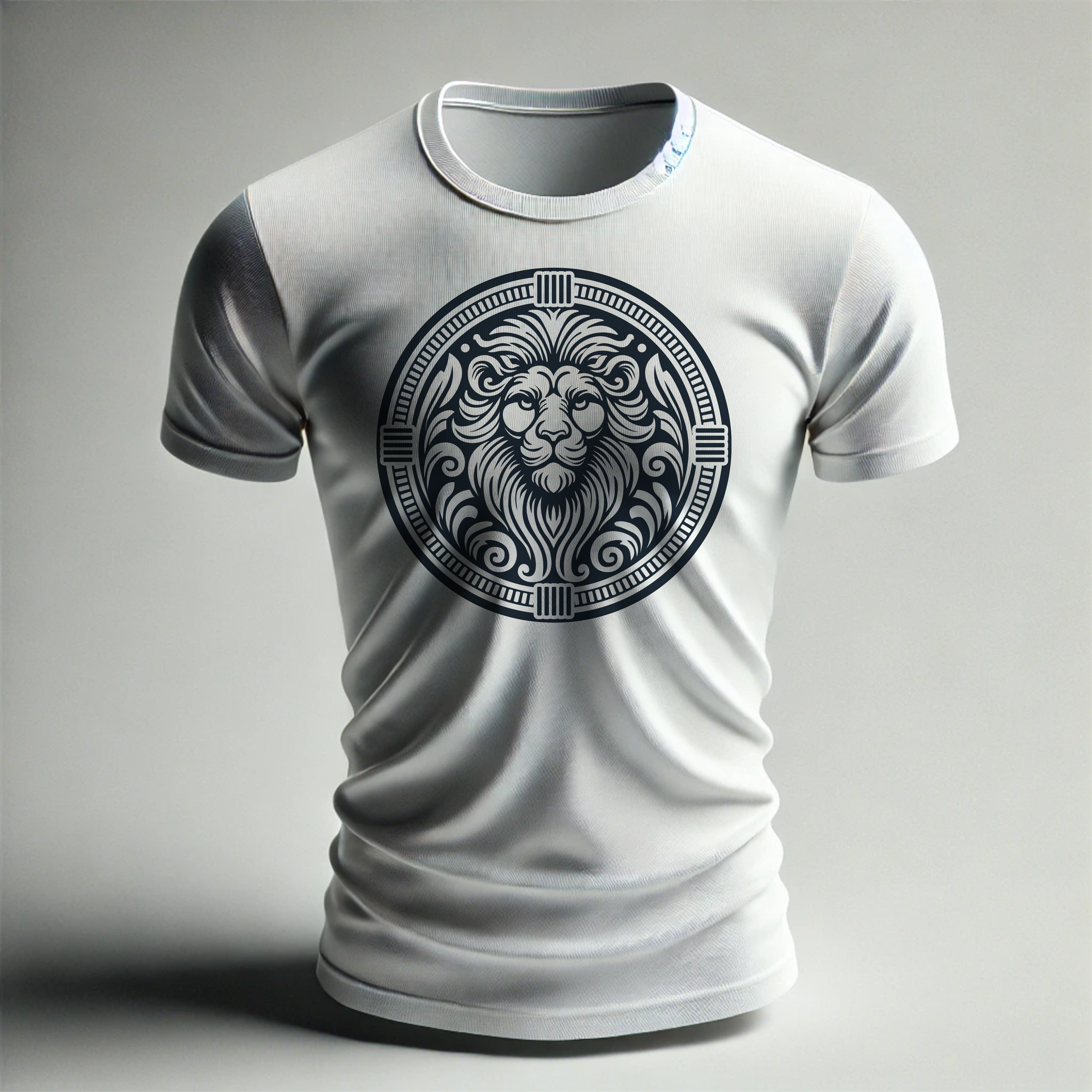 Camiseta con diseño de león 2
