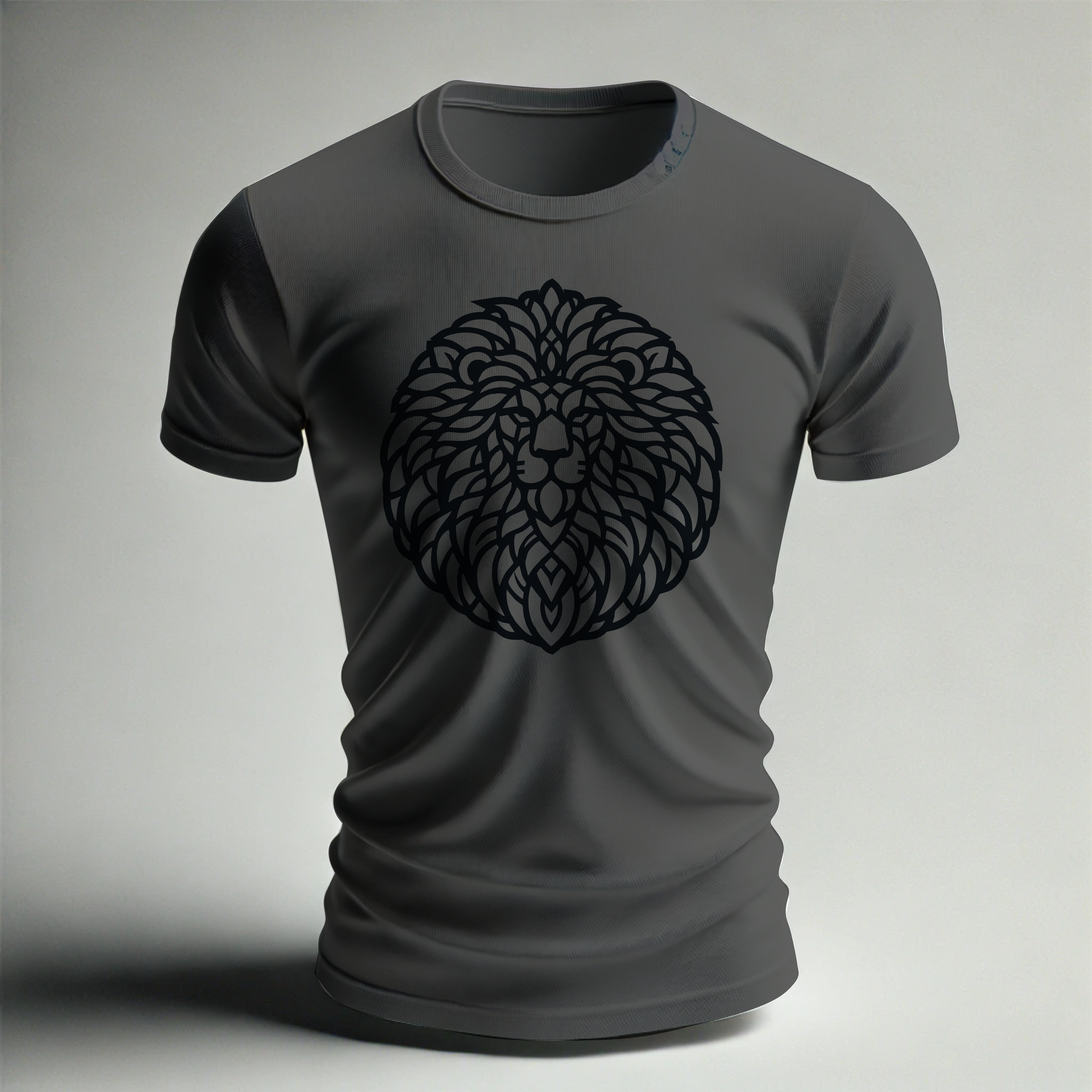 Camiseta con diseño de león 3