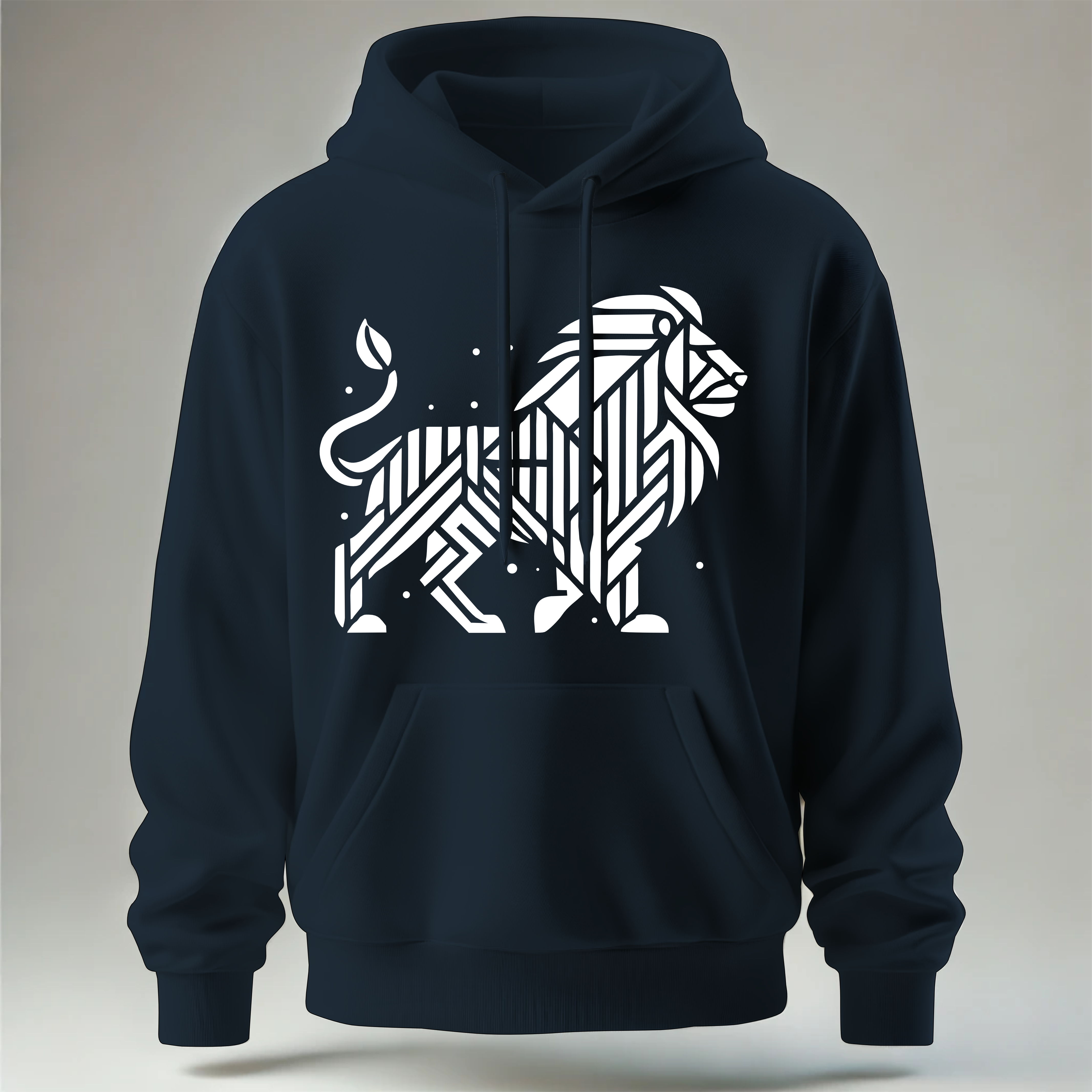 Sudadera con diseño de león 1