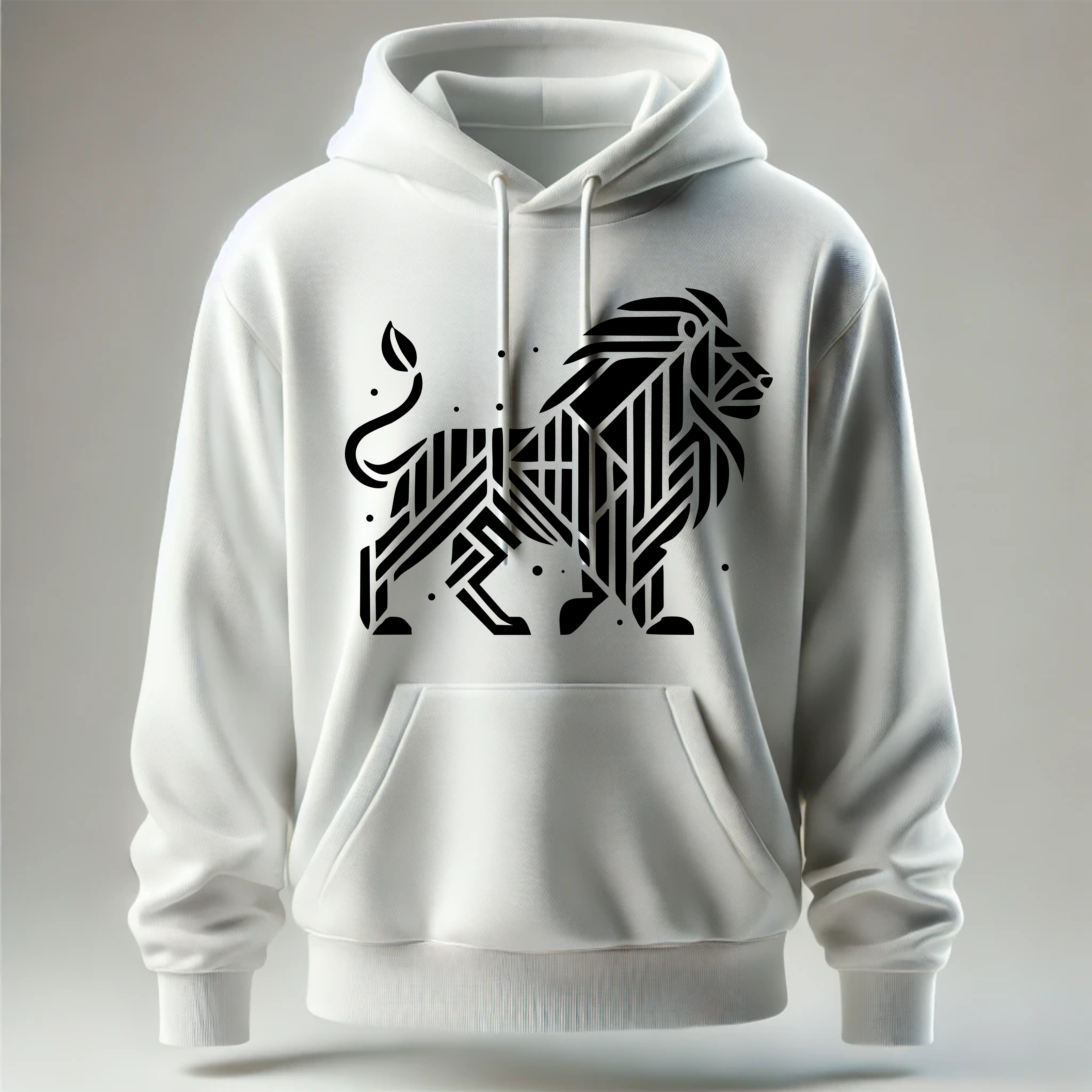 Sudadera con diseño de león 1