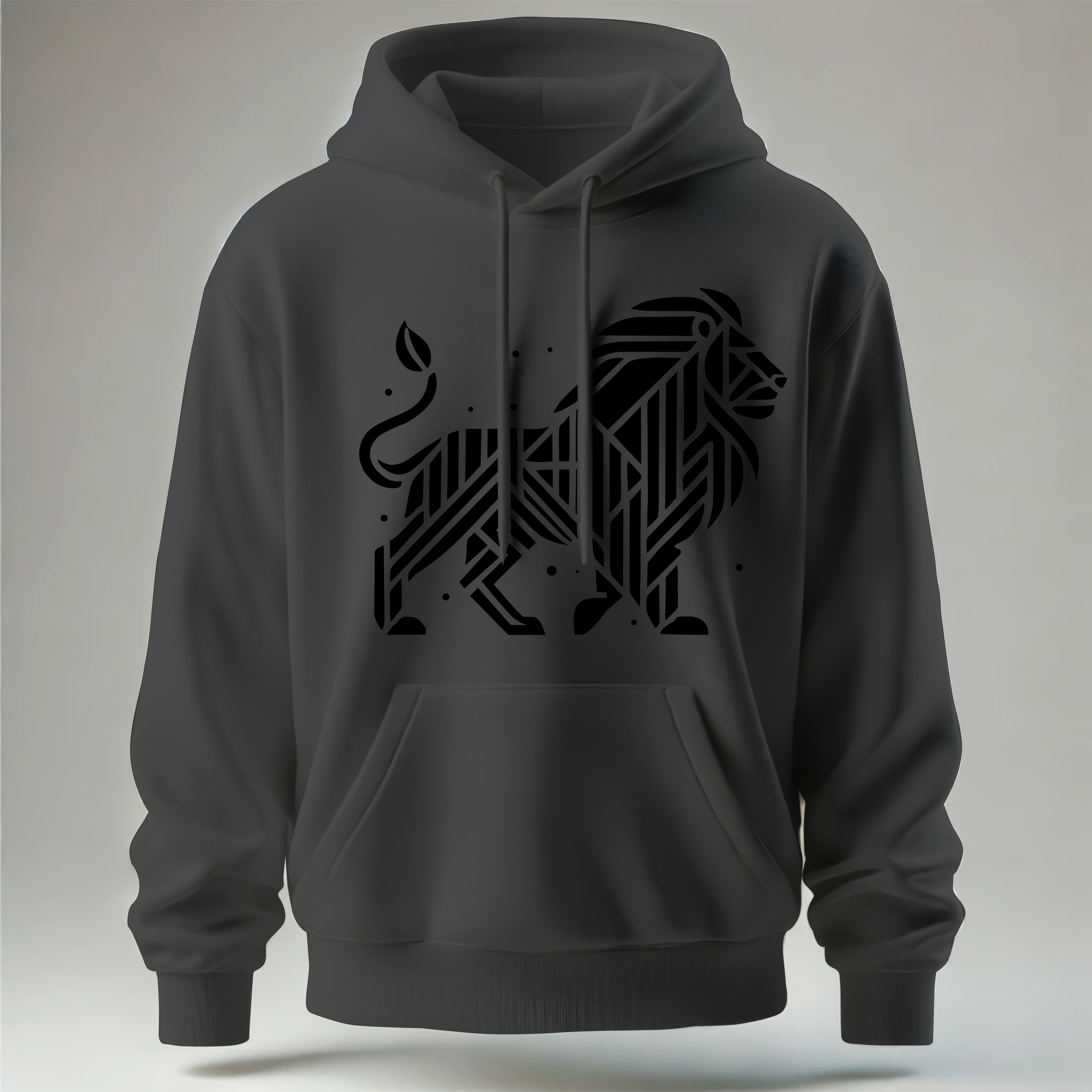 Sudadera con diseño de león 1