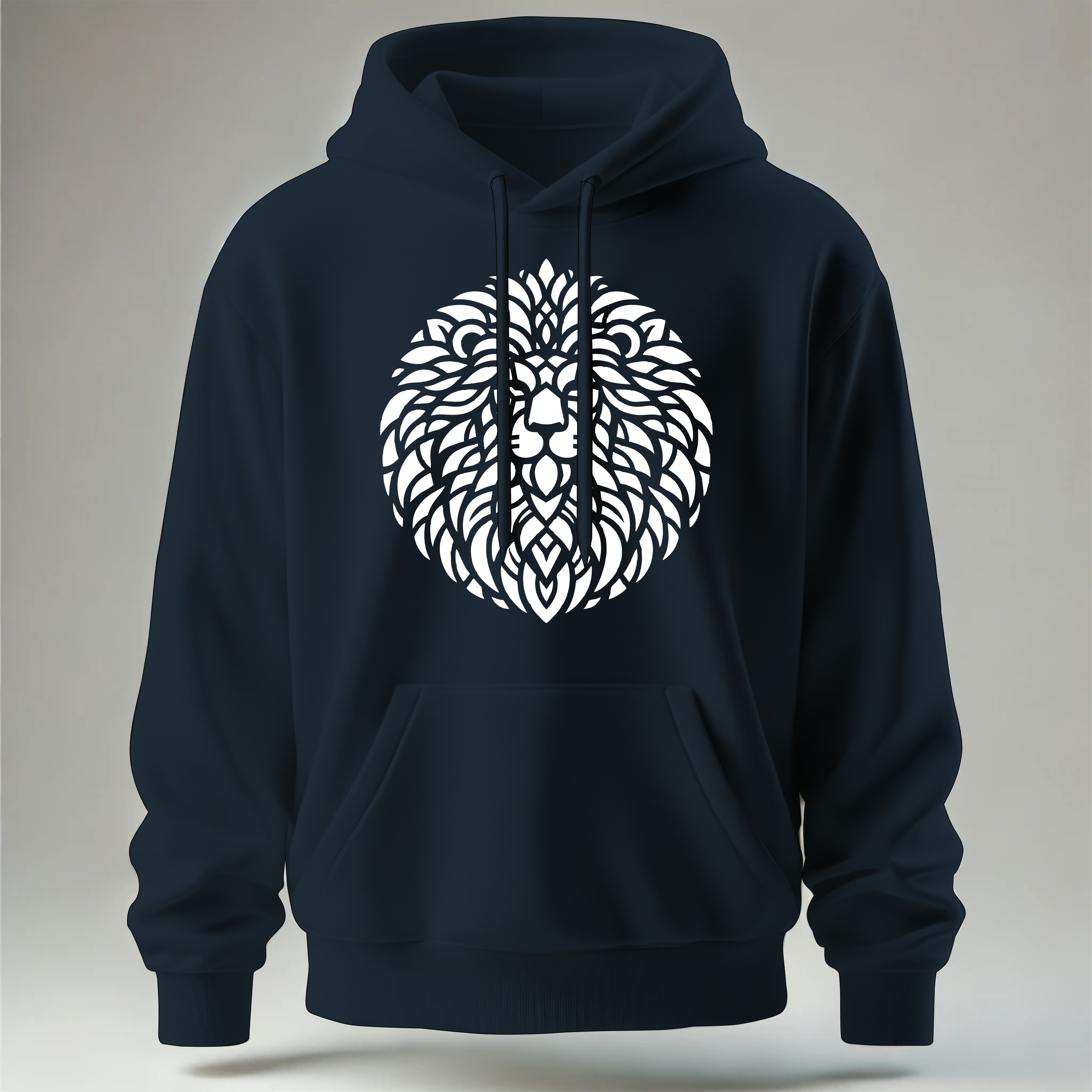 Sudadera con capucha de león 4