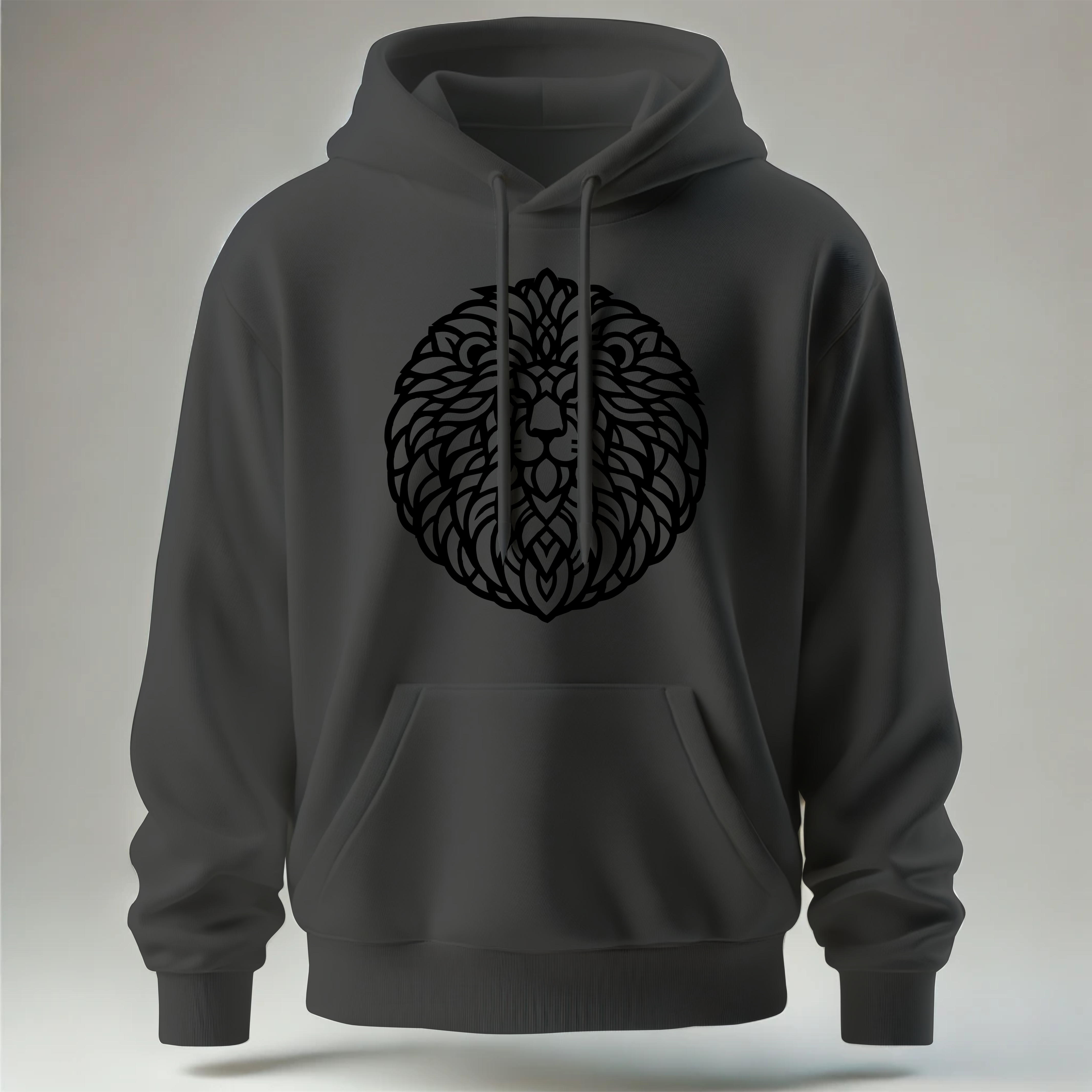 Sudadera con capucha de león 4
