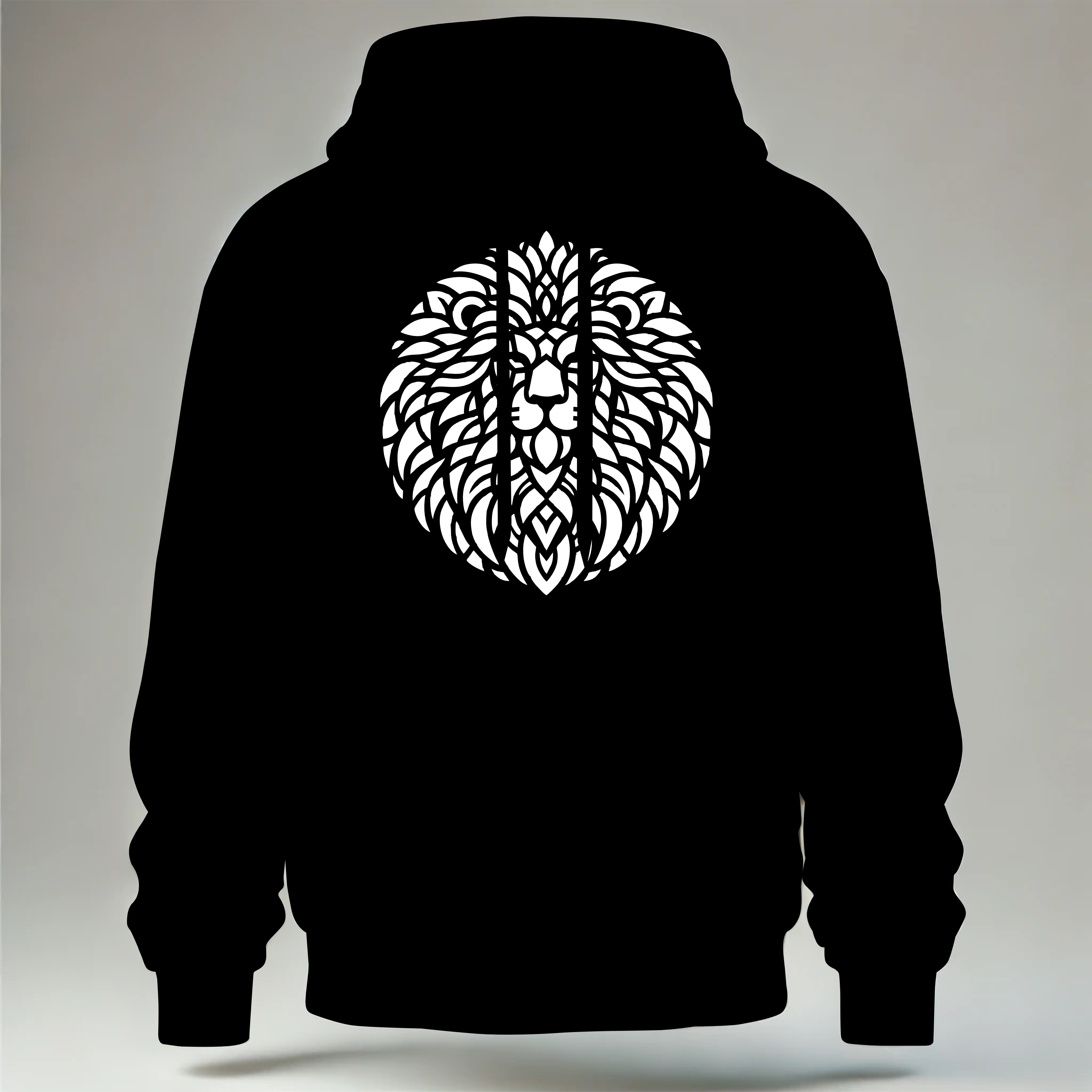 Sudadera con capucha de león 4