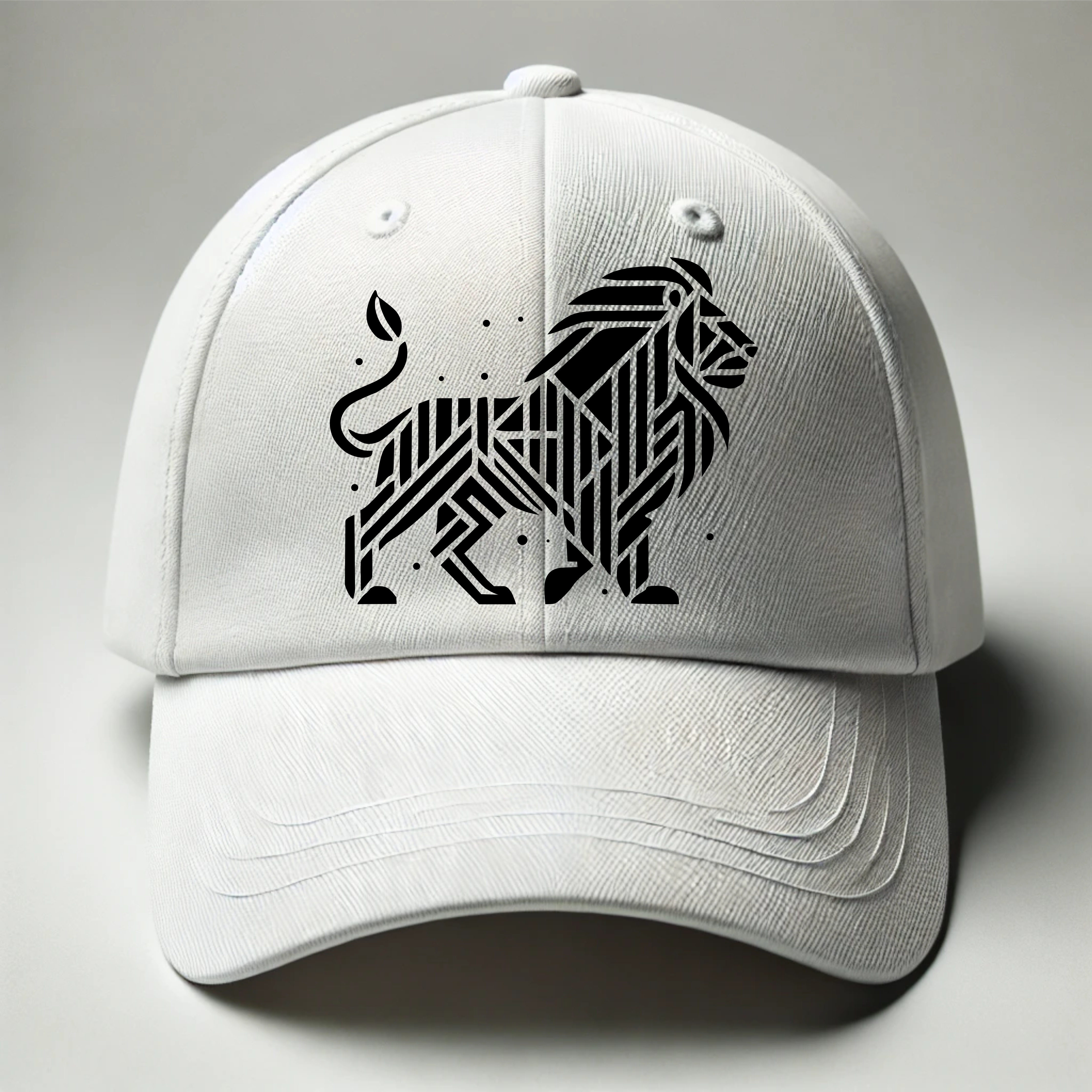 Gorra con diseño de león 1