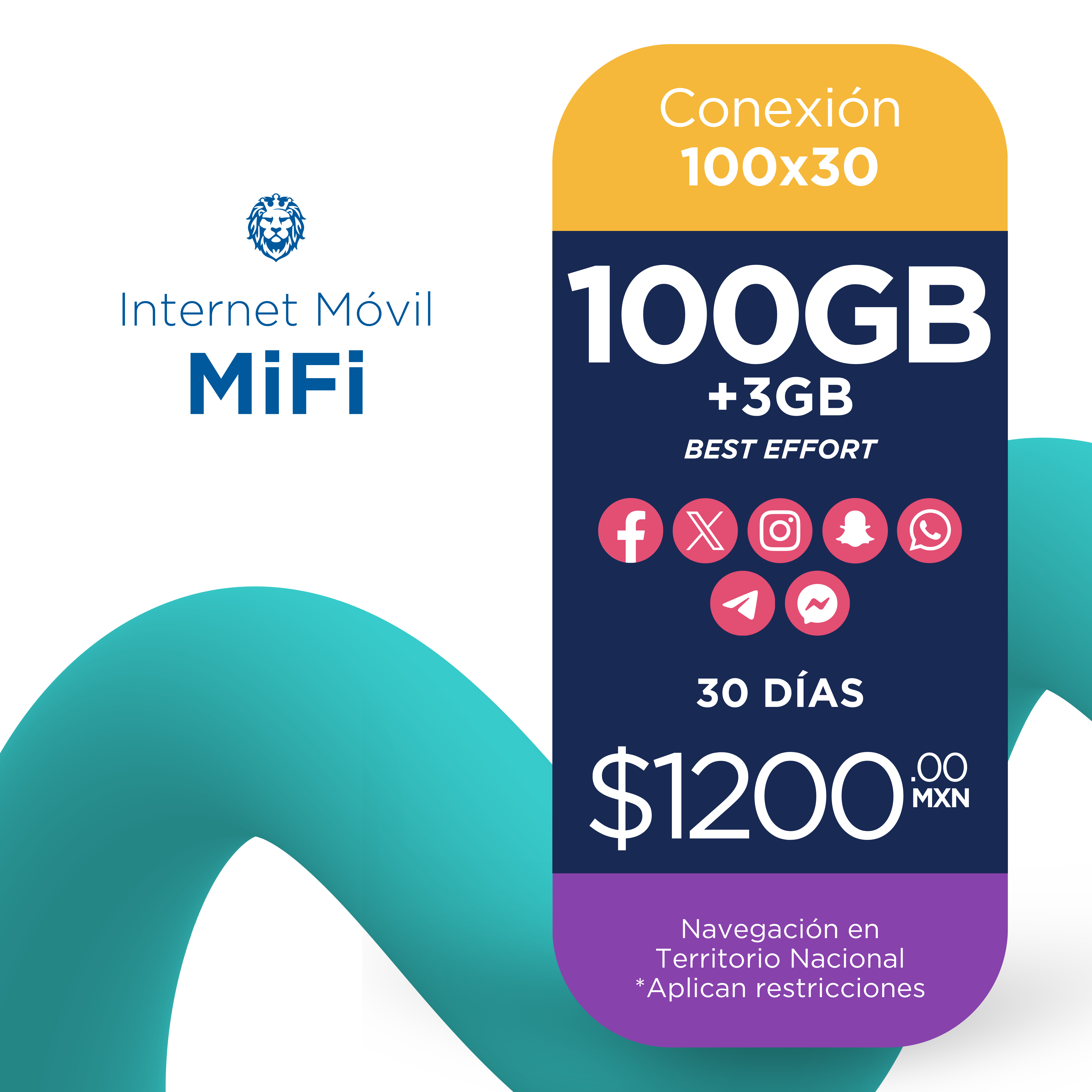 CONEXIÓN 100X30