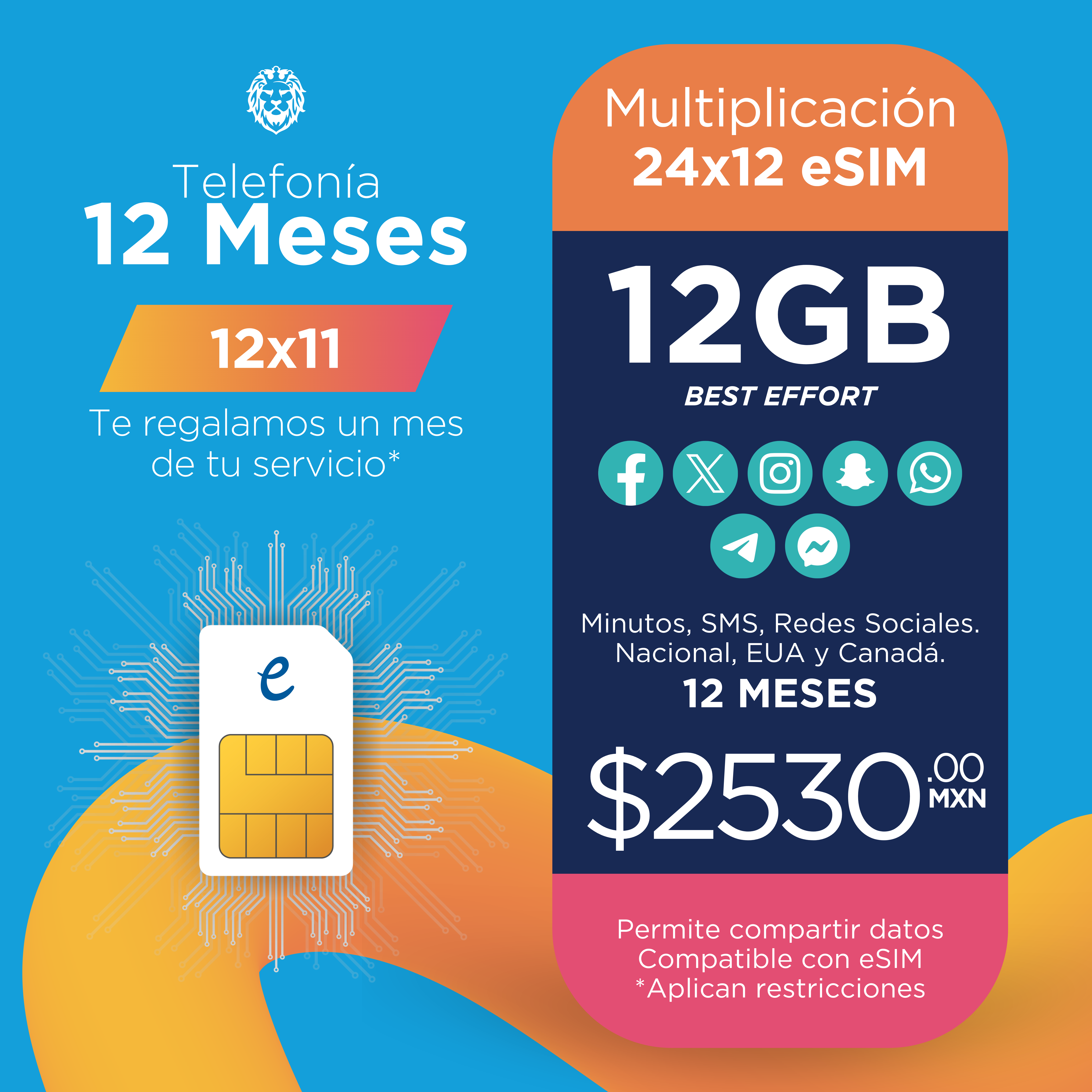 E-SIM MULTIPICACIÓN 12X12