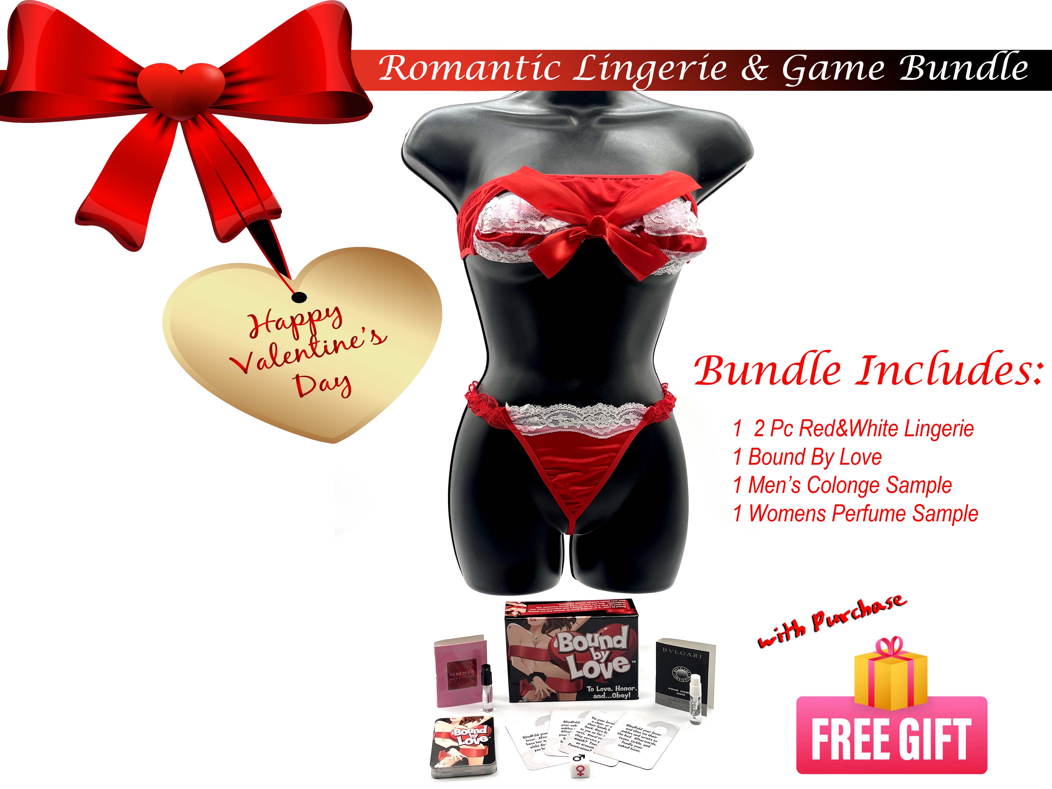 Romantic Lingerie & Game Bundle