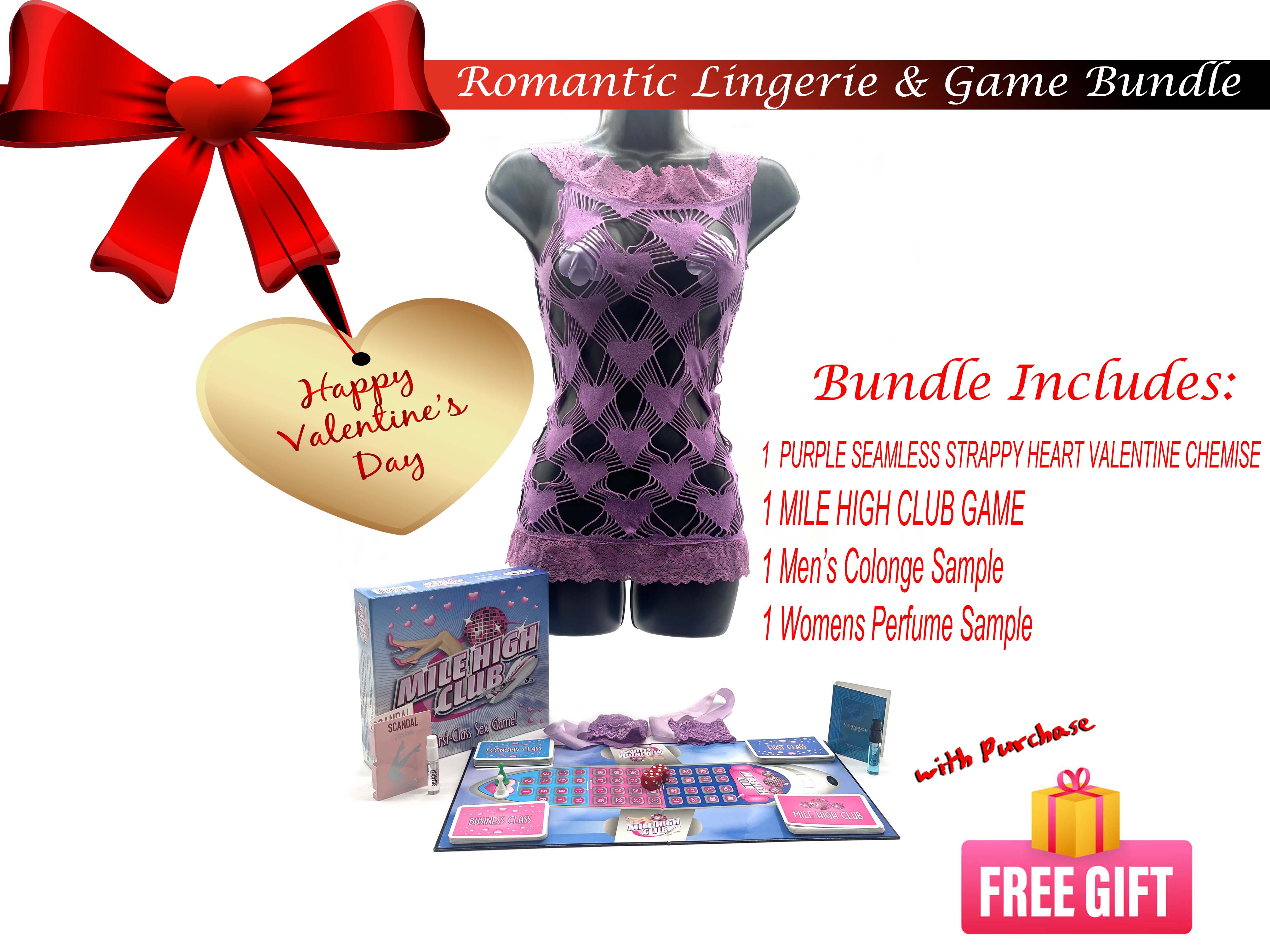 Romantic Lingerie & Game Bundle