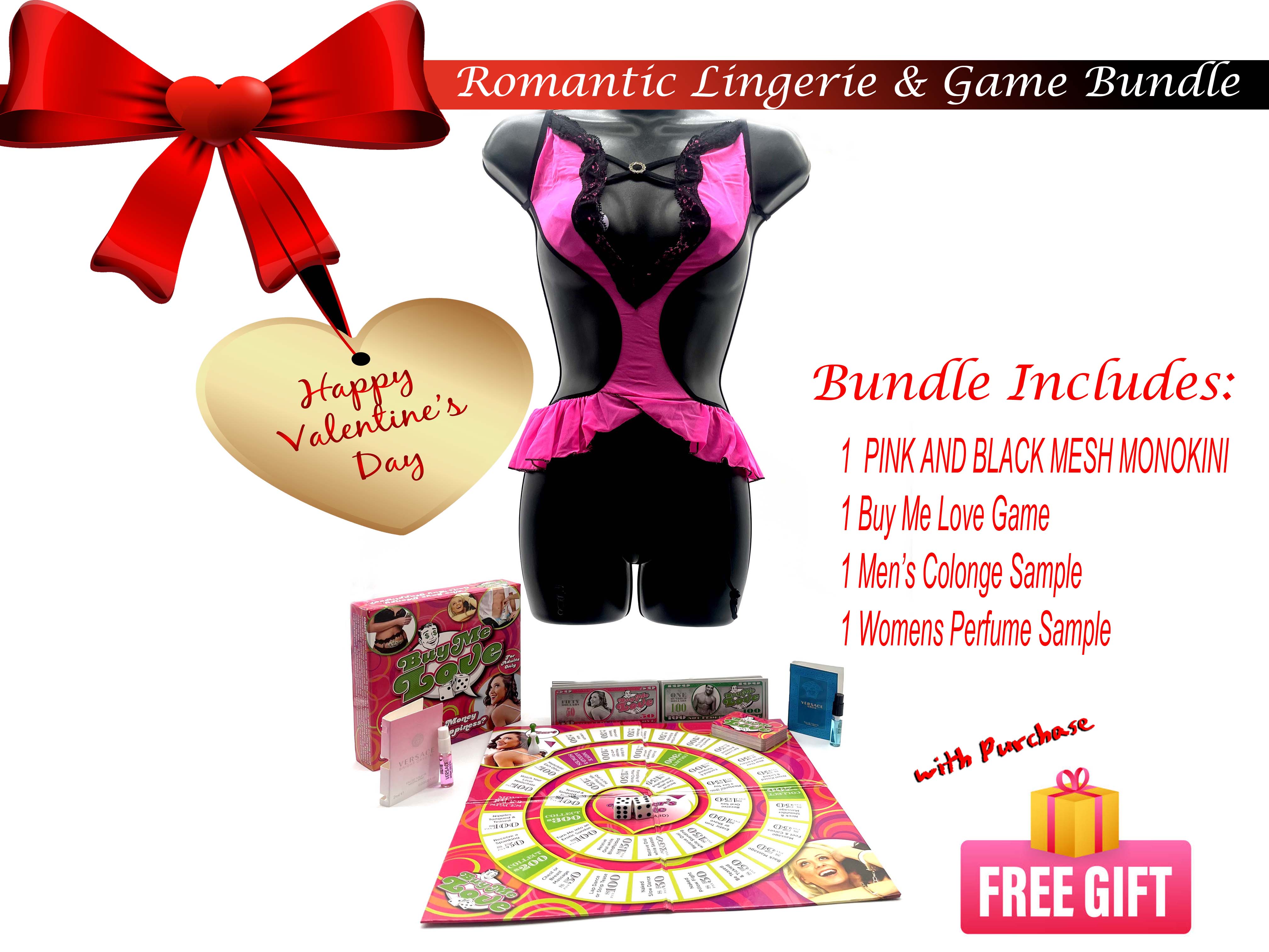 Romantic Lingerie & Game Bundle