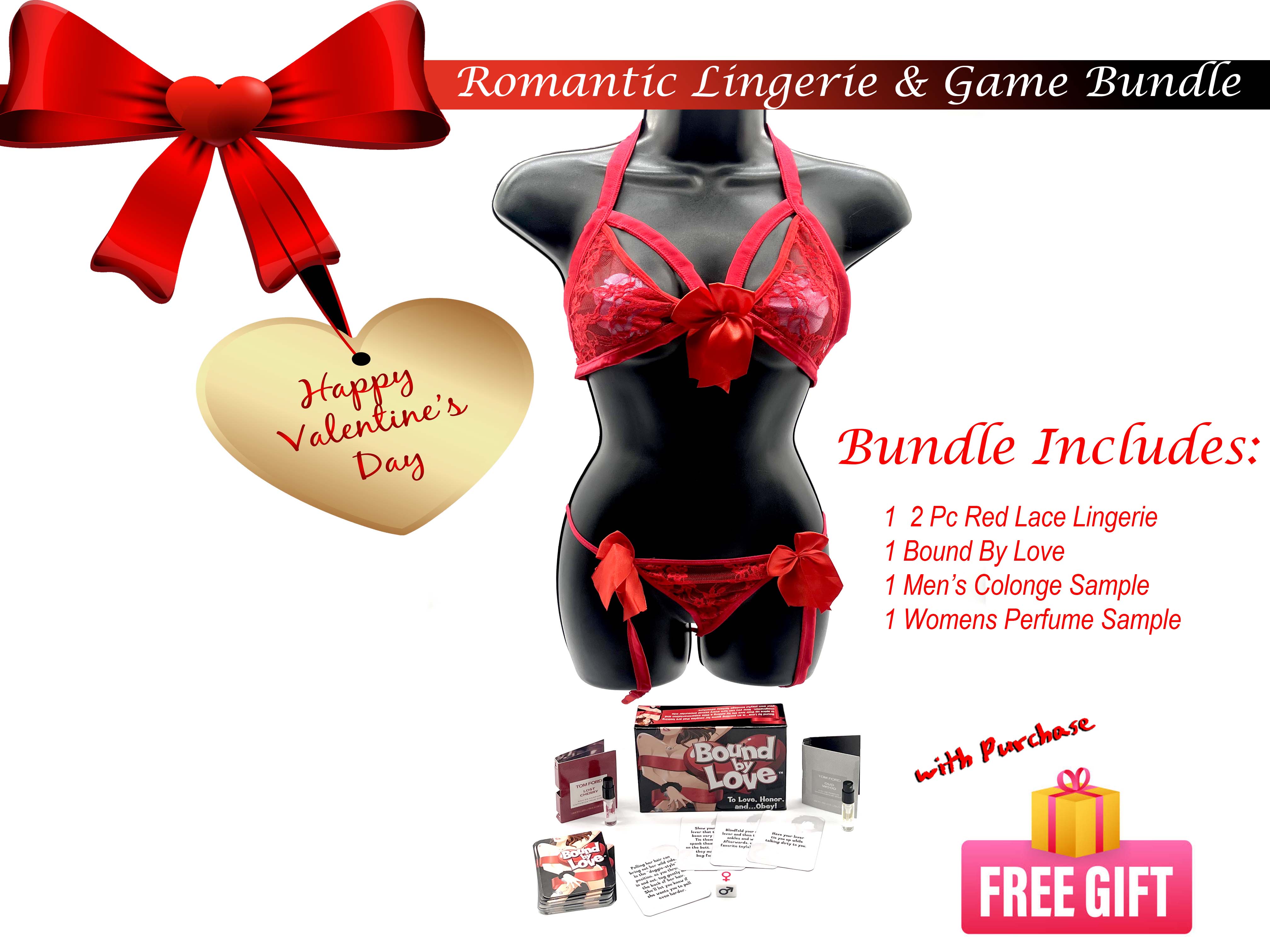 Romantic Lingerie & Game Bundle