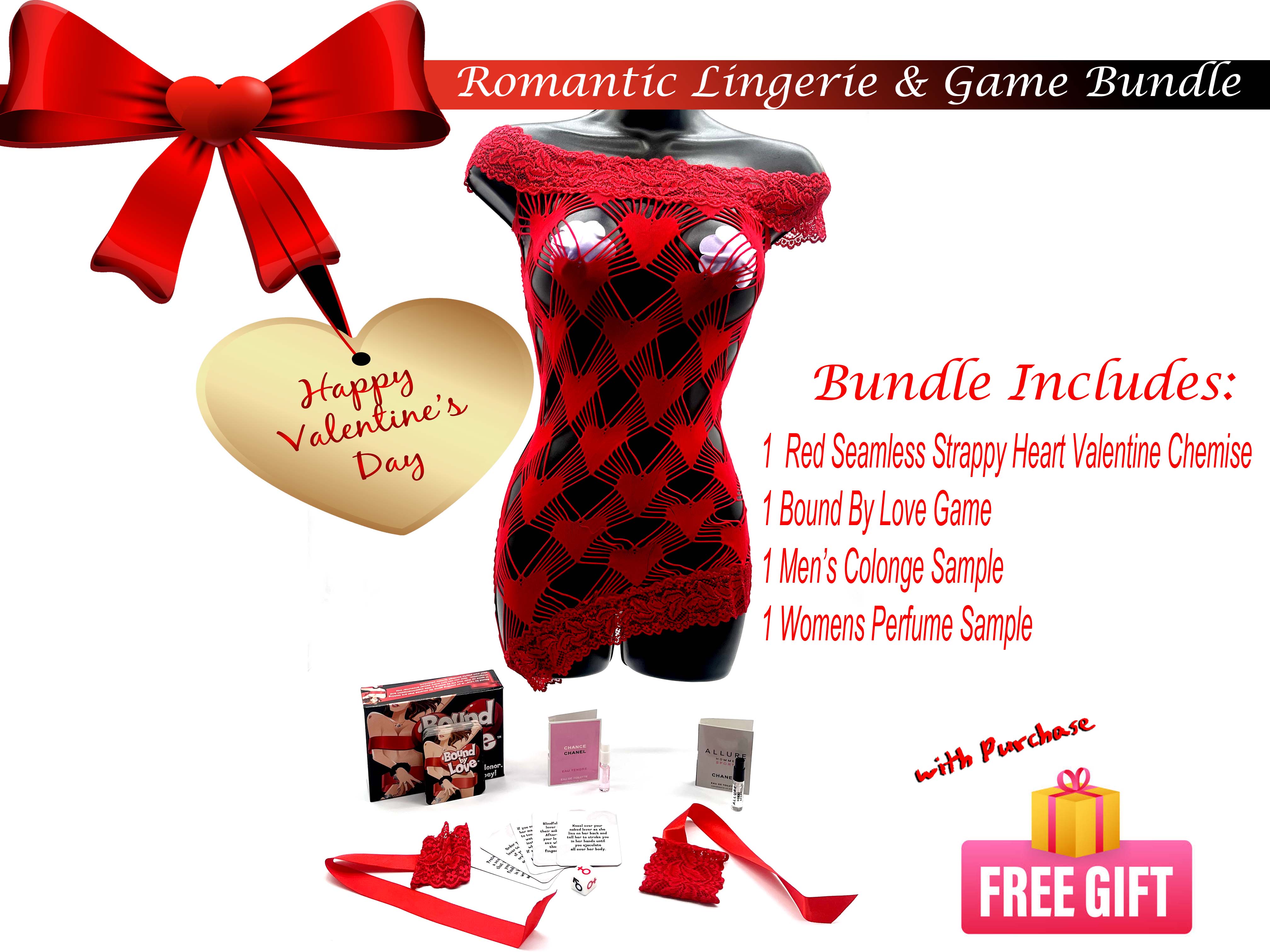 Romantic Lingerie & Game Bundle