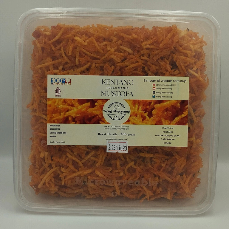 Kentang Mustofa Pedas Manis