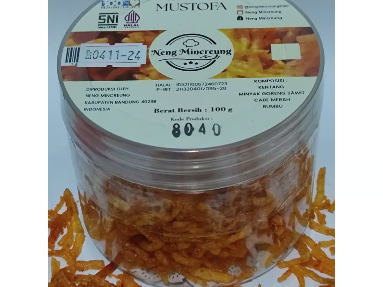Mustofa Crispy Potato Snack