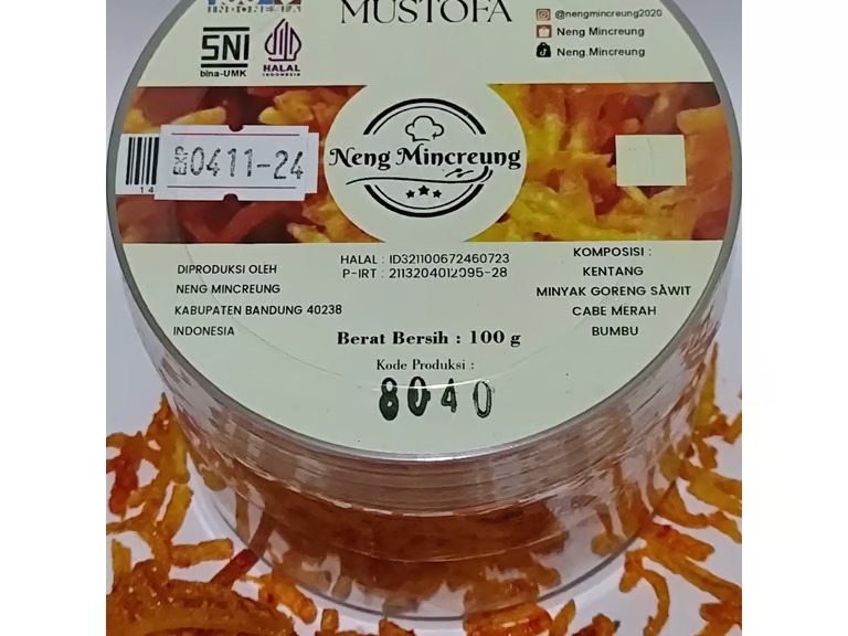 Mustofa Crispy Potato Snack