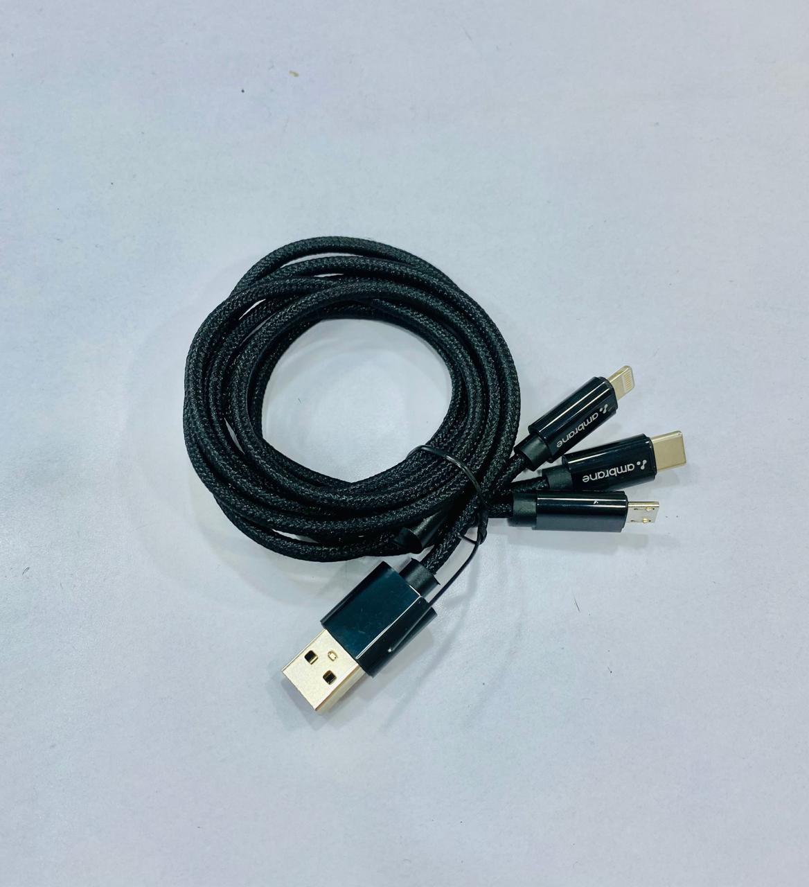 Ambrane Braided Cable