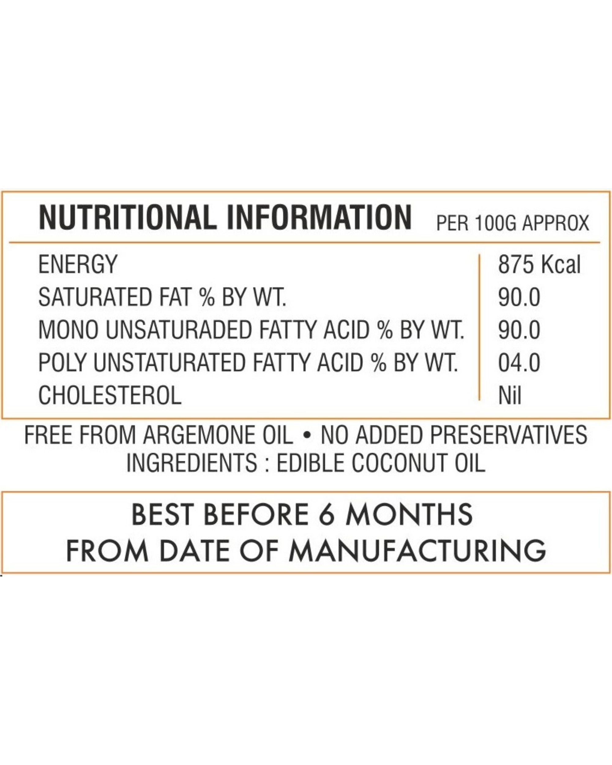 Kiran Coconut Oil Pouch 1L