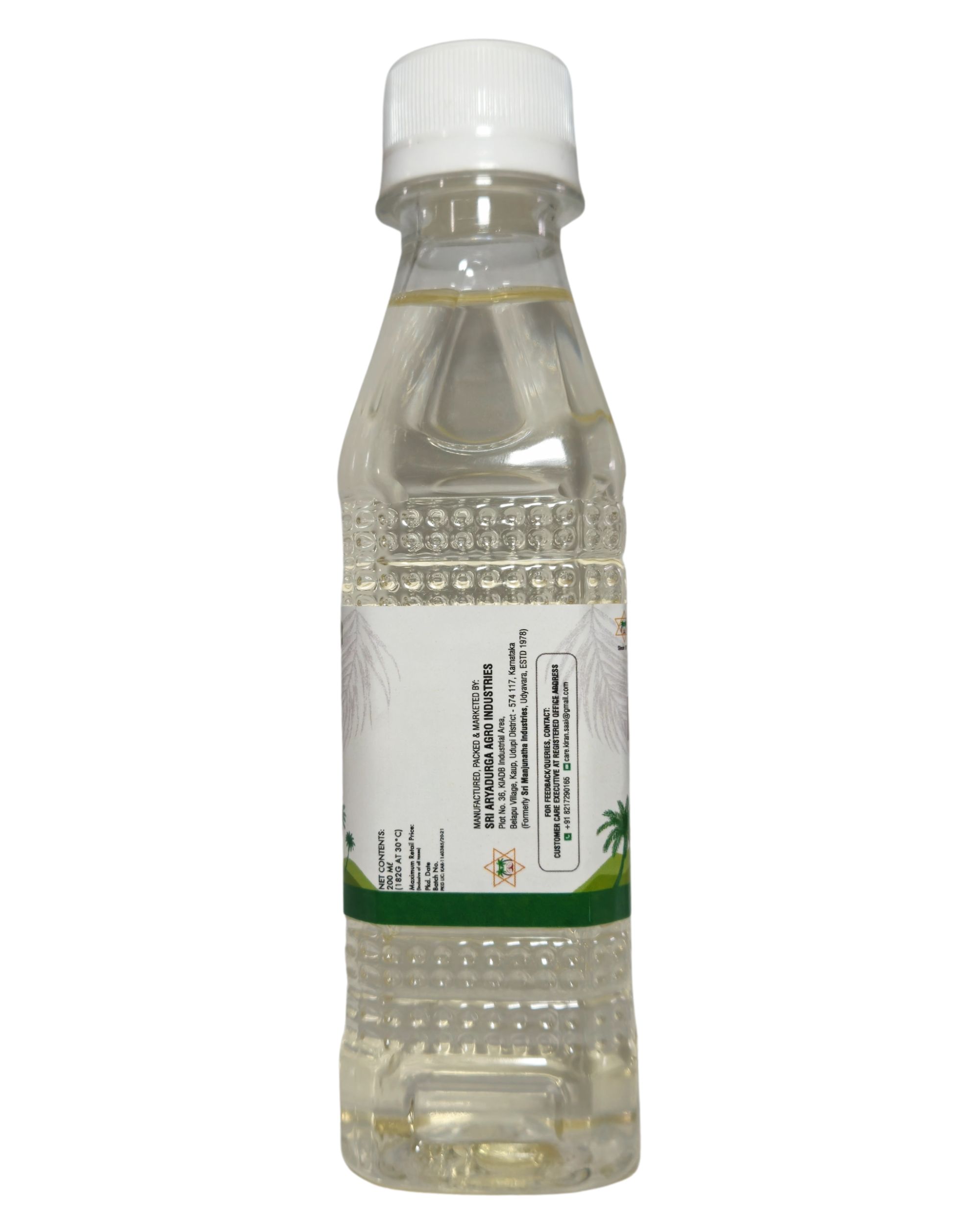 Kiran Coconut Oil Bottle 200ML