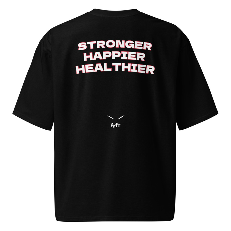 "SHH" Oversized Unisex Tee - Black