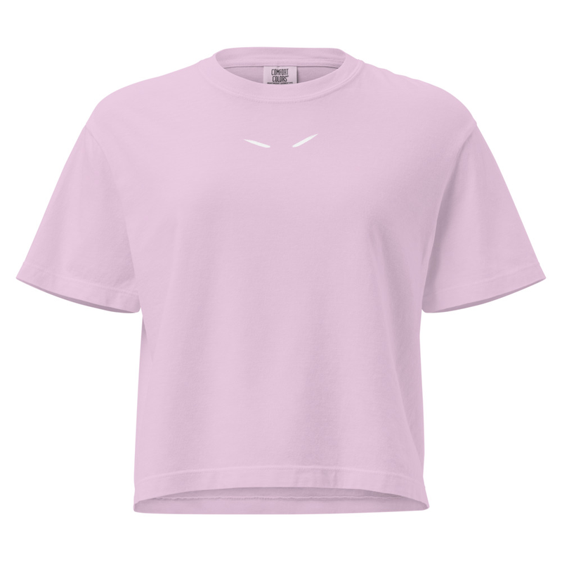 "SHH" Womans Heavy Boxy Tee