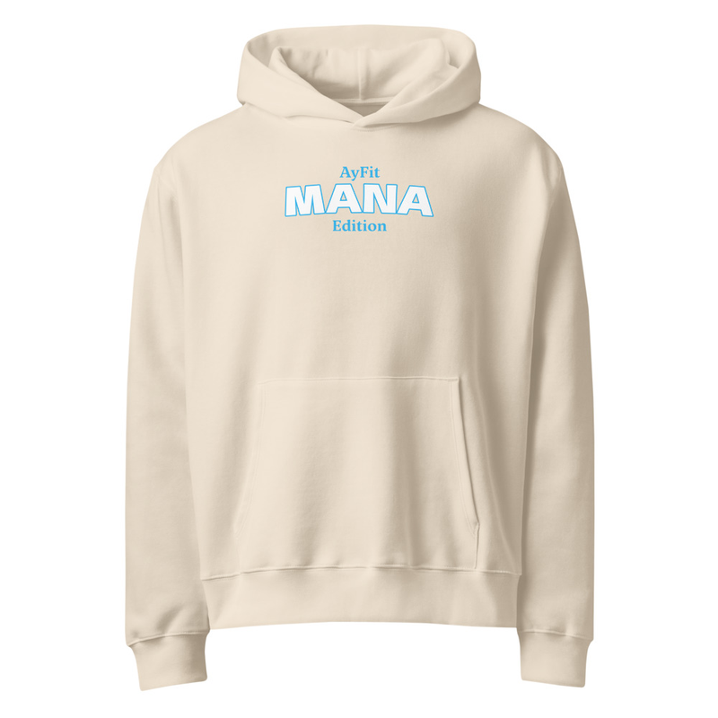 "MANA" Oversized Unisex Hoodie - Dust