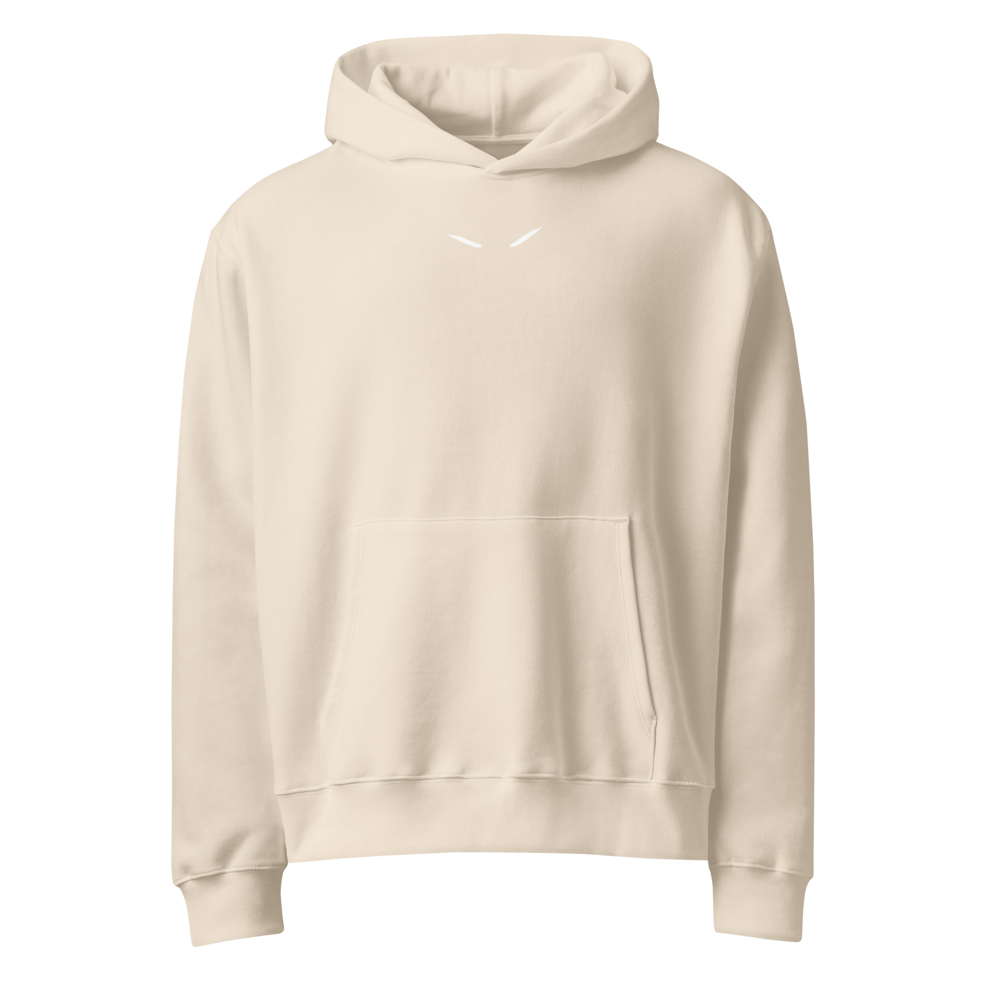"SHH" Oversized Unisex Hoodie - Dust