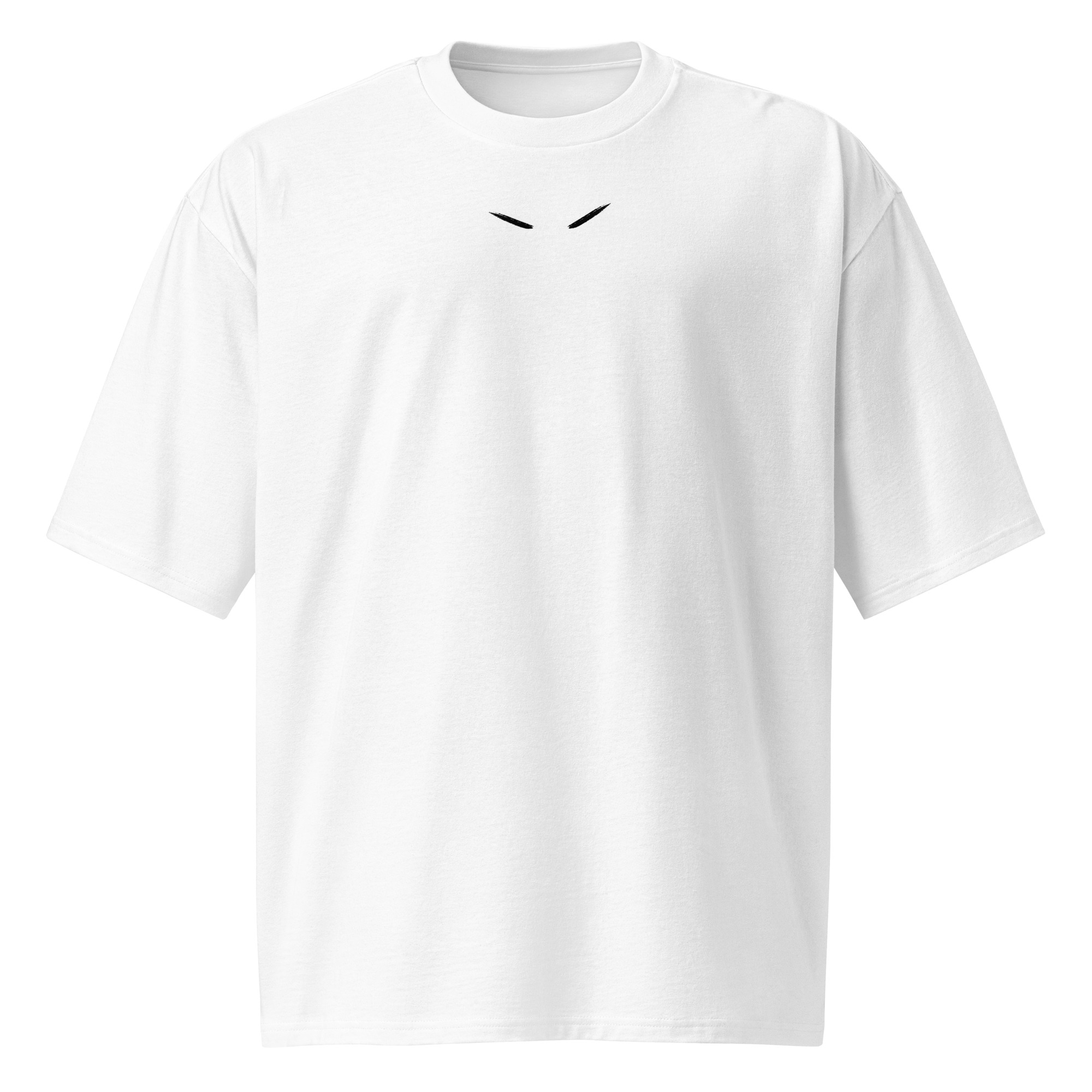 "SHH" Oversized Unisex Tee - White
