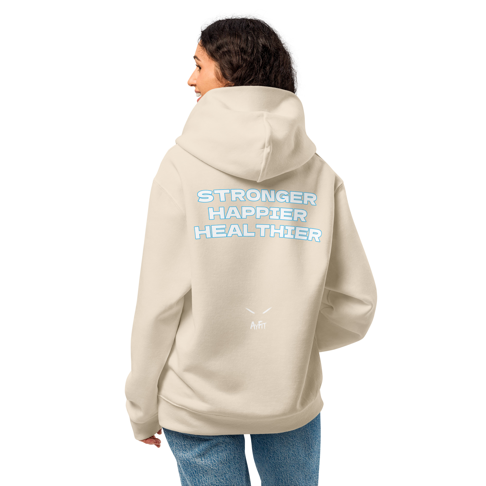 "SHH" Oversized Unisex Hoodie - Dust