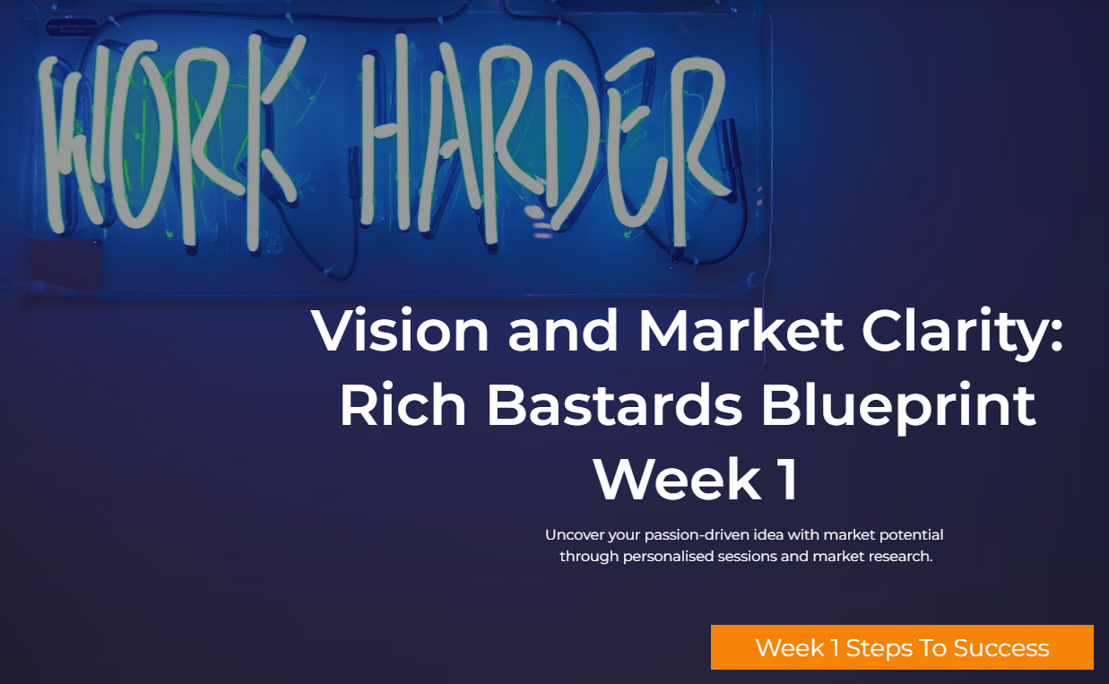 Week 1 - Vision & Viable Product Ideation (Free)