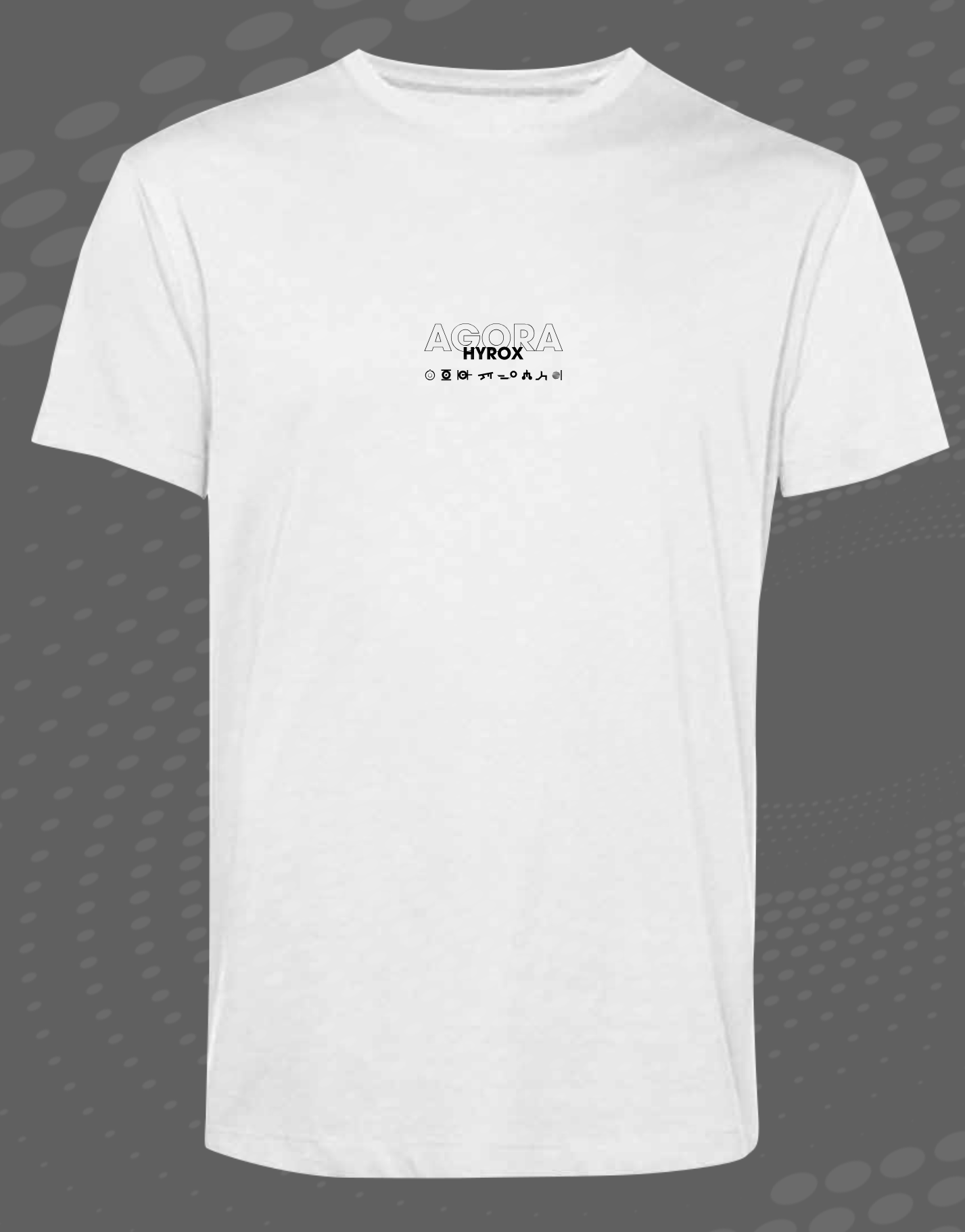 T-shirt HYROX Agora x Marmule BLANC