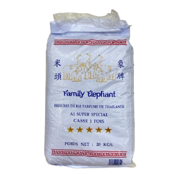 Riz Family  Cassé 1 fois - 20kg  